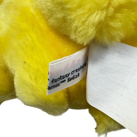 Kodak Kolorkins Plush Doll Yellow Kaboo 10 inch 1989 Promotional - Picture 8 of 10